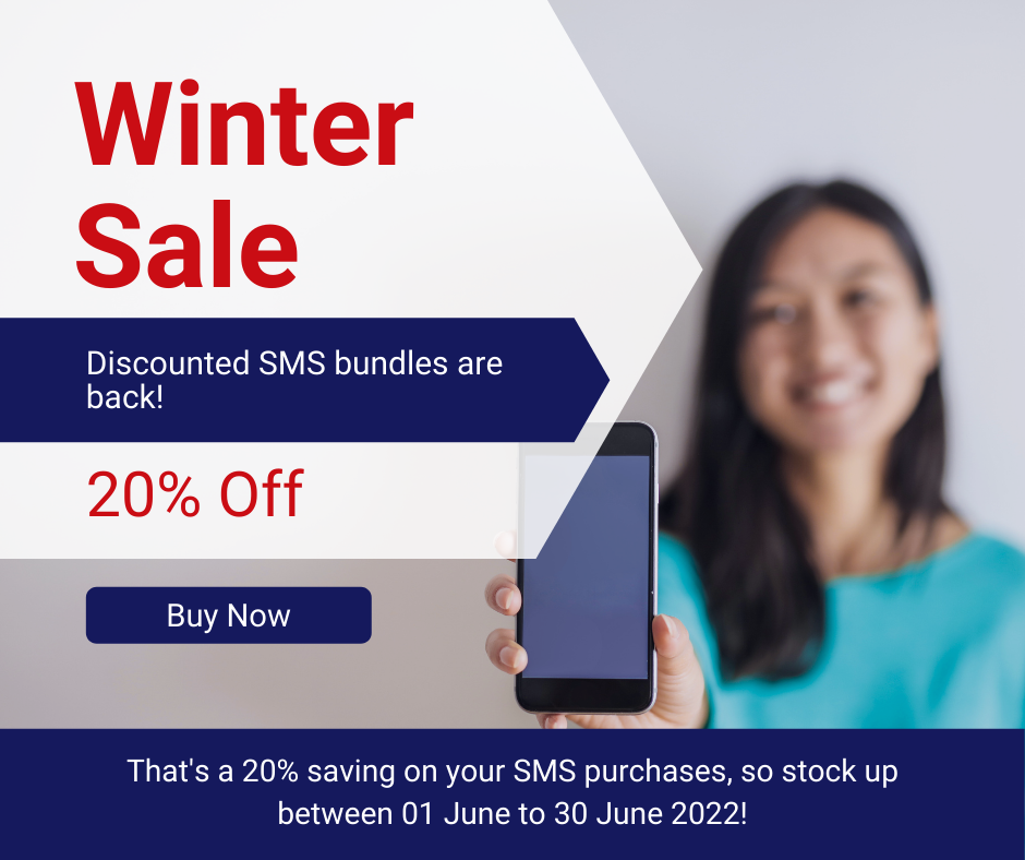 20% off SMS bundles